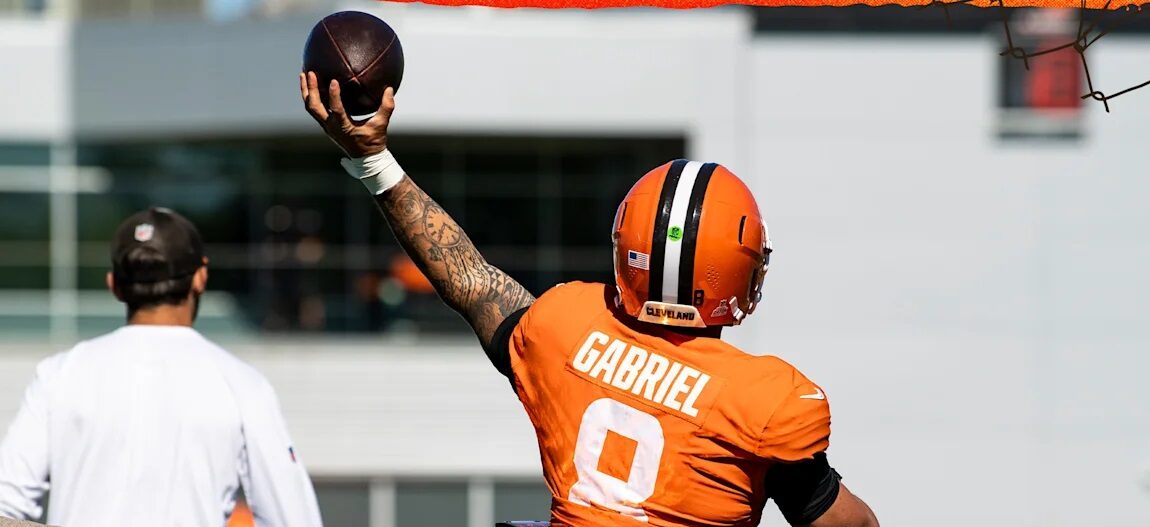 Flacco Out, Gabriel In For The Cleveland Browns
